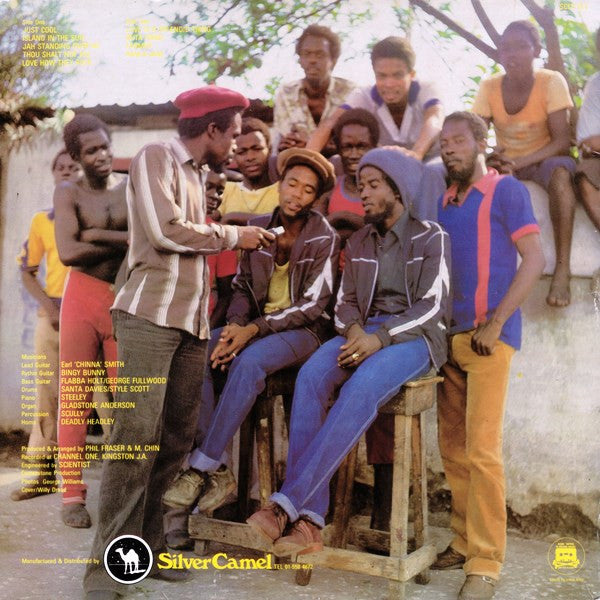 Peter Ranking & General Lucky : Jah Standing Over Me (LP, Album)