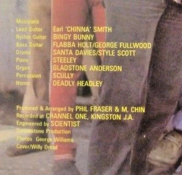 Peter Ranking & General Lucky : Jah Standing Over Me (LP, Album)