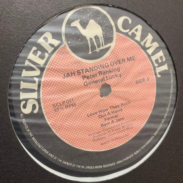 Peter Ranking & General Lucky : Jah Standing Over Me (LP, Album)