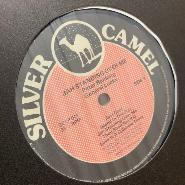 Peter Ranking & General Lucky : Jah Standing Over Me (LP, Album)