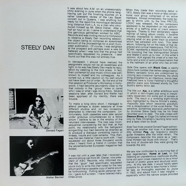 Steely Dan ~ Aja (Vinyl) - Djungel & Jazz