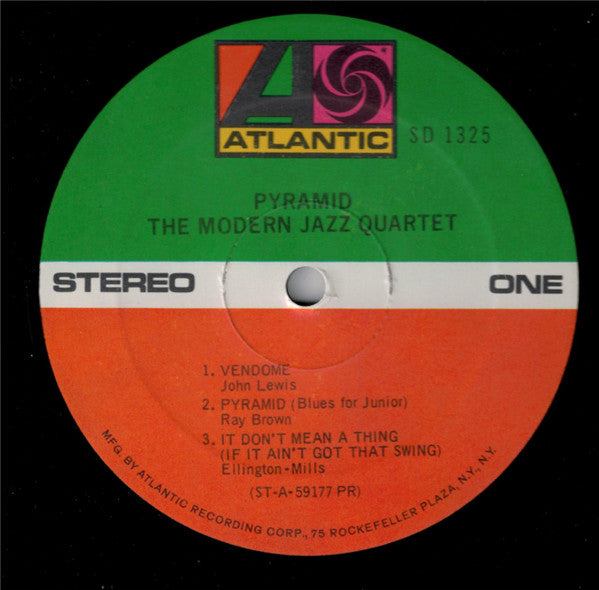 The Modern Jazz Quartet ~ Pyramid (Vinyl) - Djungel & Jazz