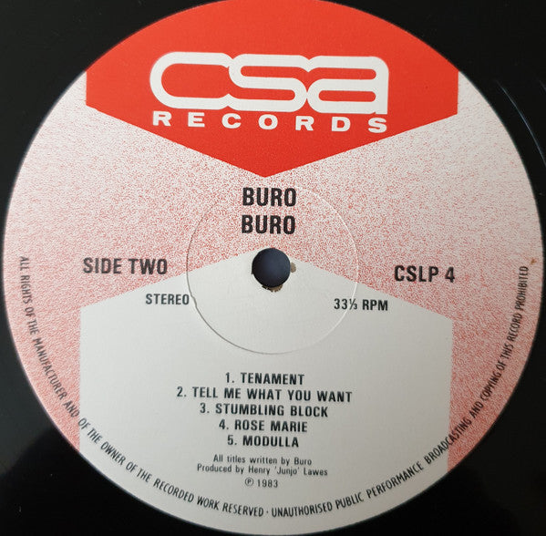 Burro Banton : Buro (LP)