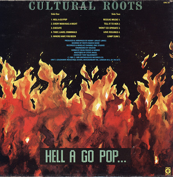 Cultural Roots : Hell A Go Pop (LP, Album)