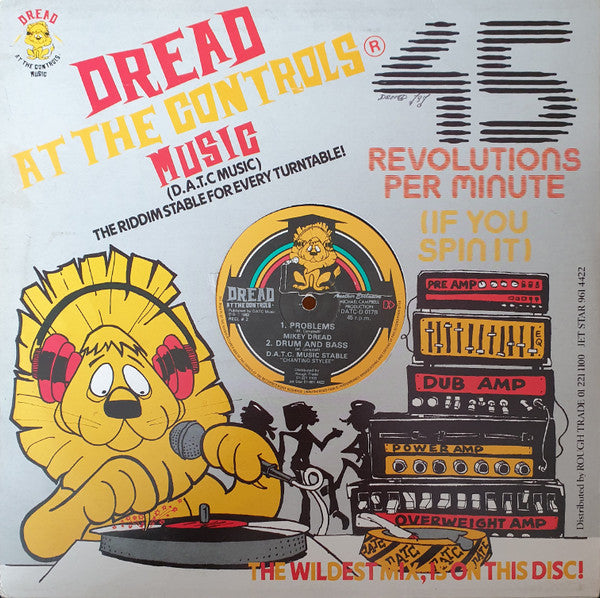Mikey Dread / D.A.T.C. Stable : Sunday School / Problems (12")