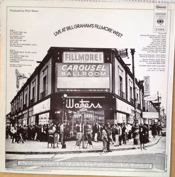 Various ~ Live At Bill Graham's Fillmore West (Vinyl) - Djungel & Jazz