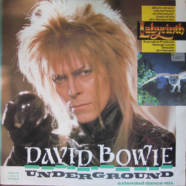 David Bowie ~ Underground (Extended Dance Mix) (Vinyl) - Djungel & Jazz