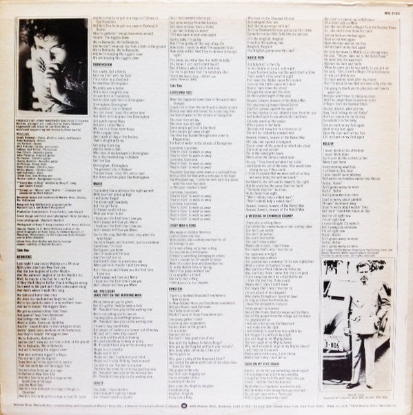 Randy Newman ~ Good Old Boys (Vinyl) - Djungel & Jazz