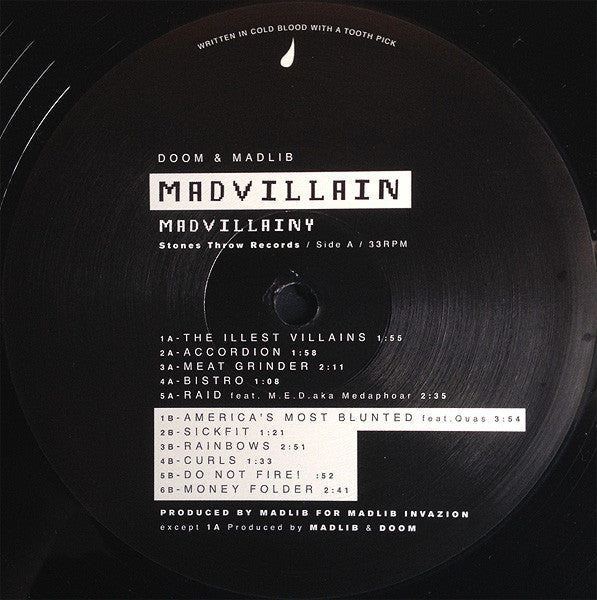 Madvillain ~ Madvillainy (Vinyl) - Djungel & Jazz