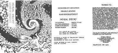Moral Decay  ~ Aeons Of Iniquity (Vinyl) - Djungel & Jazz