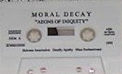 Moral Decay  ~ Aeons Of Iniquity (Vinyl) - Djungel & Jazz