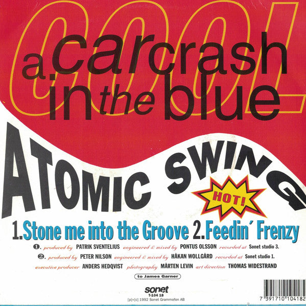 Atomic Swing ~ Stone Me Into The Groove (Vinyl) - Djungel & Jazz