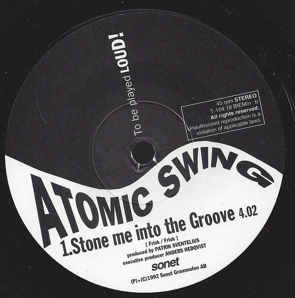 Atomic Swing ~ Stone Me Into The Groove (Vinyl) - Djungel & Jazz