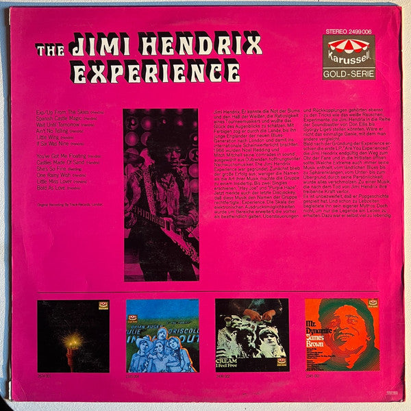 The Jimi Hendrix Experience ~ The Jimi Hendrix Experience (Vinyl) - Djungel & Jazz