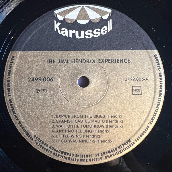 The Jimi Hendrix Experience ~ The Jimi Hendrix Experience (Vinyl) - Djungel & Jazz