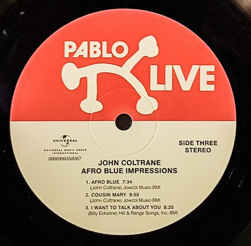 John Coltrane : Afro Blue Impressions (2xLP, Album, RE, RM, 180)