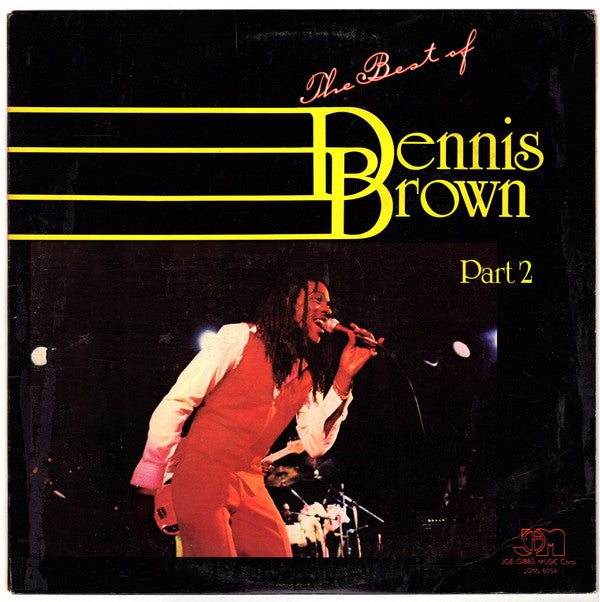 Dennis Brown : The Best Of Dennis Brown Part 2 (LP, Album, Comp)