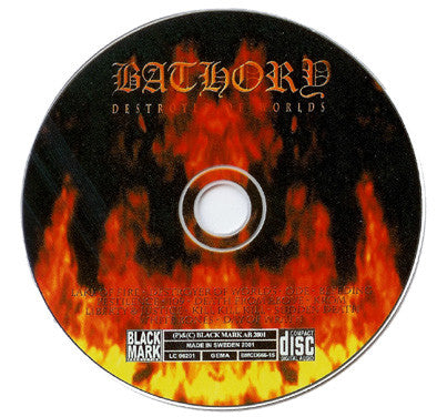 Bathory ~ Destroyer Of Worlds (Vinyl) - Djungel & Jazz
