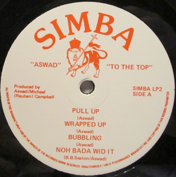 Aswad : To The Top (LP, Album)