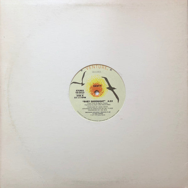 Genty : You Don't Know Like I Know / Baby Goodnight (12")