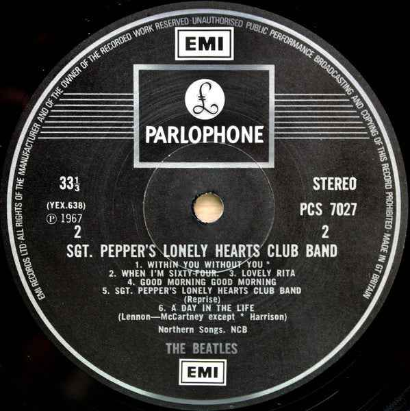 The Beatles ~ Sgt. Pepper's Lonely Hearts Club Band (Vinyl) - Djungel & Jazz