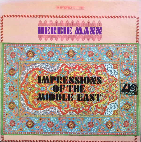 Herbie Mann : Impressions Of The Middle East (LP, Album, RE, Pre)