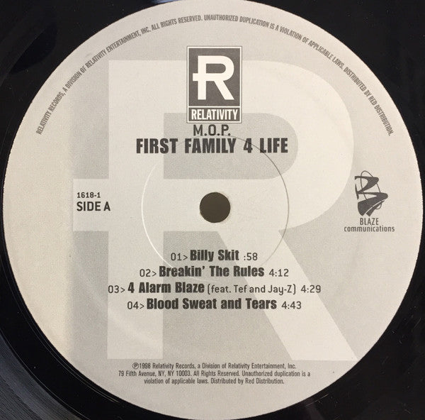 M.O.P. ~ First Family 4 Life (Vinyl) - Djungel & Jazz