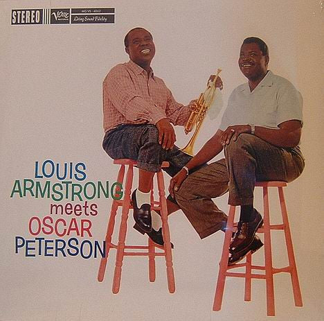 Louis Armstrong, Oscar Peterson : Louis Armstrong Meets Oscar Peterson (LP, Album)
