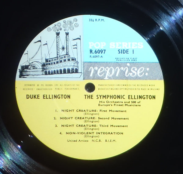 Duke Ellington And His Orchestra ~ The Symphonic Ellington (Vinyl) - Djungel & Jazz
