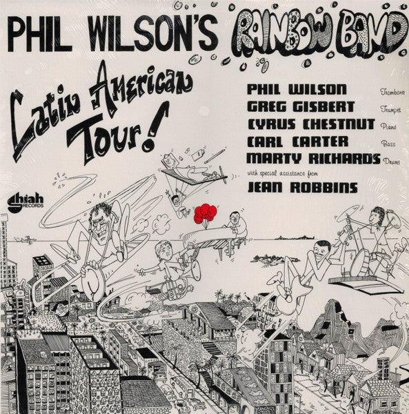 The Phil Wilson's Rainbow Band ~ Latin American Tour (Vinyl) - Djungel & Jazz