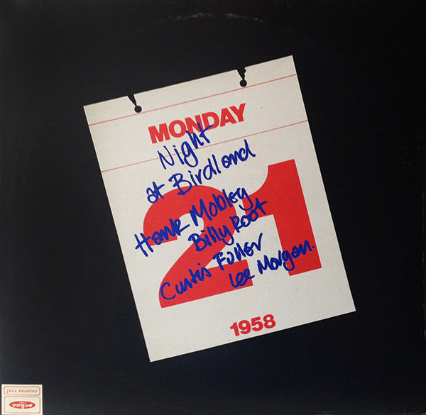 Hank Mobley, Billy Root, Curtis Fuller, Lee Morgan ~ Monday Night At Birdland (Vinyl) - Djungel & Jazz
