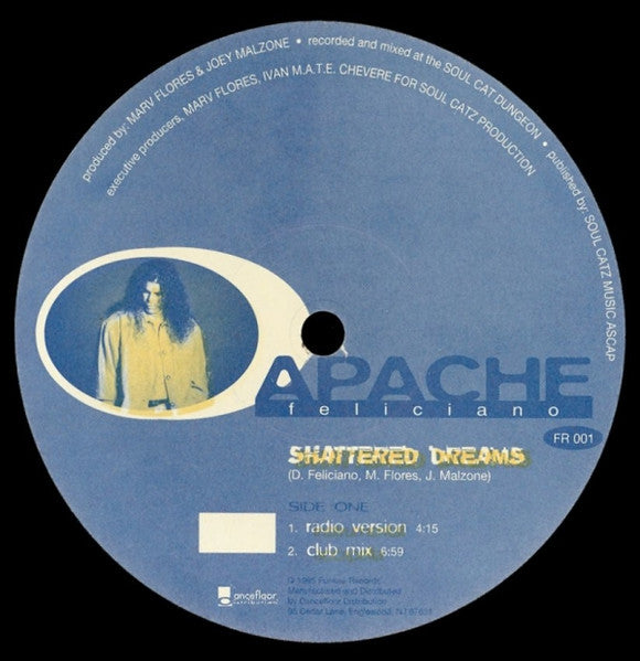 Apache Feliciano ~ Shattered Dreams (Vinyl) - Djungel & Jazz