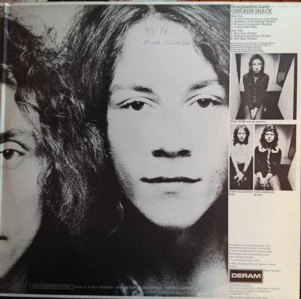 Chicken Shack ~ Imagination Lady (Vinyl) - Djungel & Jazz