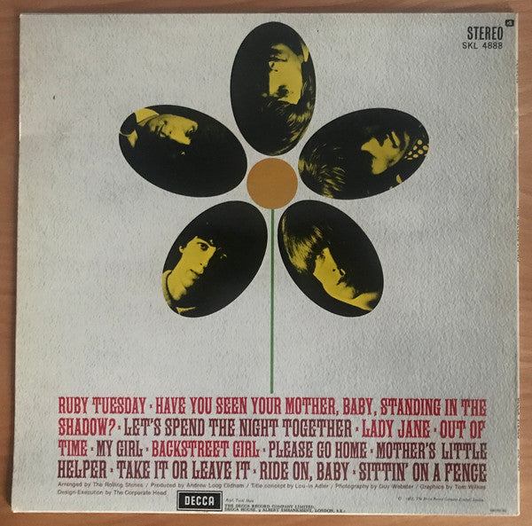 The Rolling Stones ~ Flowers (Vinyl) - Djungel & Jazz