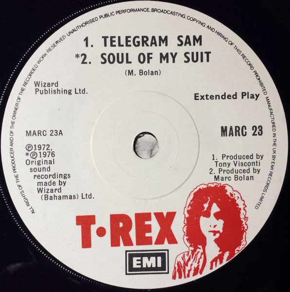T. Rex ~ Telegram Sam (Vinyl) - Djungel & Jazz