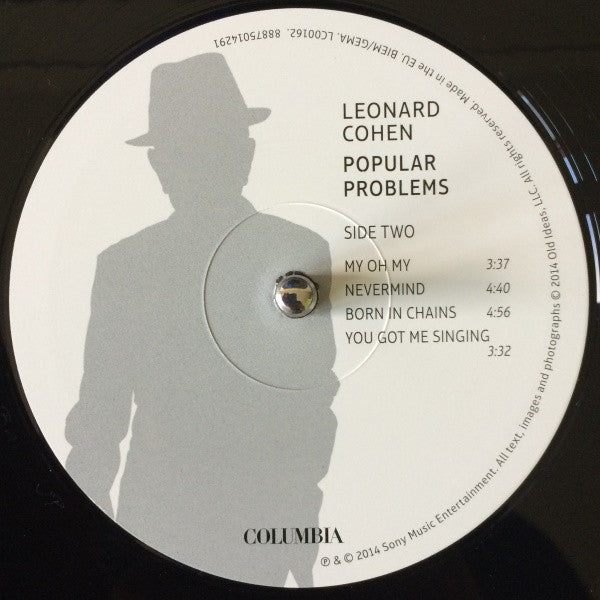 Leonard Cohen ~ Popular Problems (Vinyl) - Djungel & Jazz