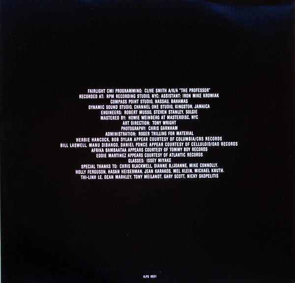 Sly & Robbie : Language Barrier (LP, Album)