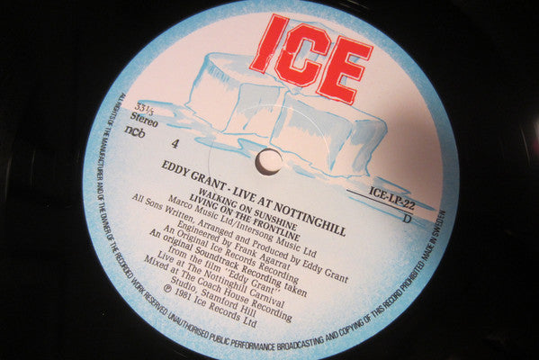 Eddy Grant ~ Live At Notting Hill (Vinyl) - Djungel & Jazz