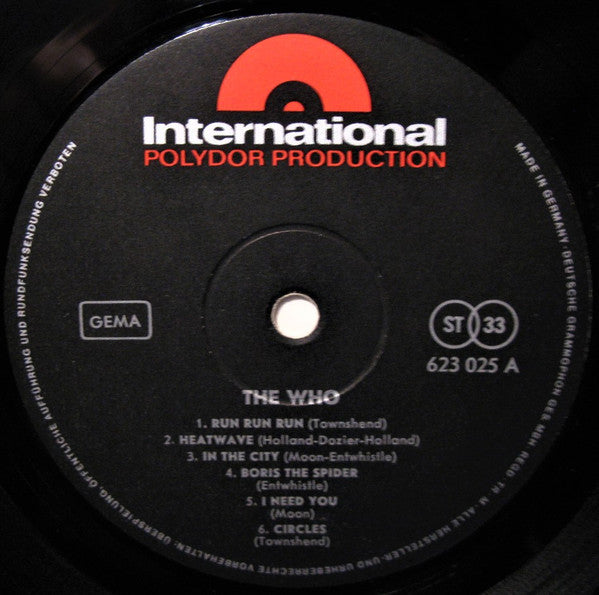 The Who ~ The Who (Vinyl) - Djungel & Jazz