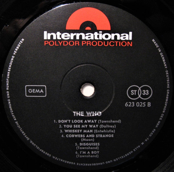 The Who ~ The Who (Vinyl) - Djungel & Jazz