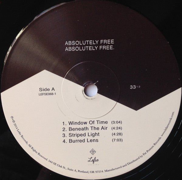 Absolutely Free : Absolutely Free (LP, Album)