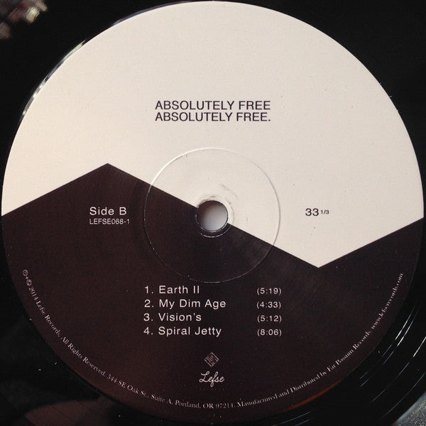 Absolutely Free : Absolutely Free (LP, Album)