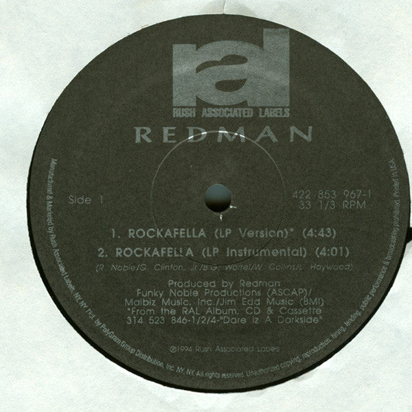 Redman ~ Rockafella (Vinyl) - Djungel & Jazz