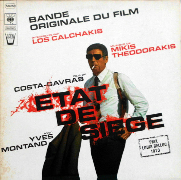 Mikis Theodorakis, Los Calchakis ~ Bande Originale Du Film "Etat De Siege" (Vinyl) - Djungel & Jazz