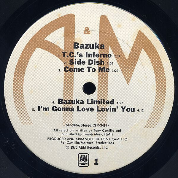 Bazuka ~ Bazuka (Vinyl) - Djungel & Jazz