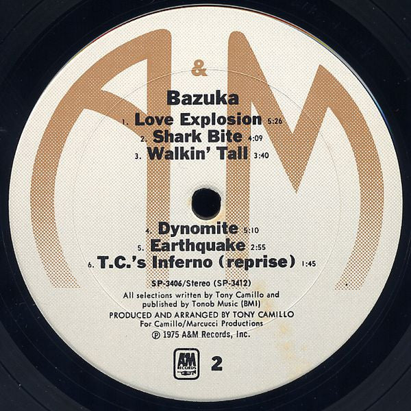 Bazuka ~ Bazuka (Vinyl) - Djungel & Jazz