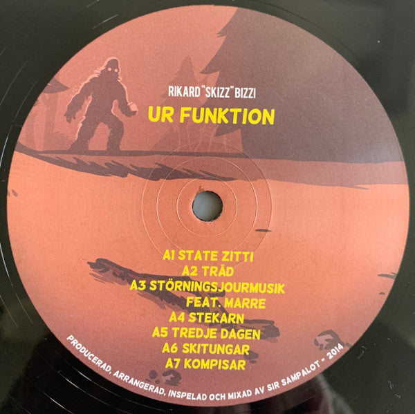 Rikard "Skizz" Bizzi ~ Ur Funktion (Vinyl) - Djungel & Jazz