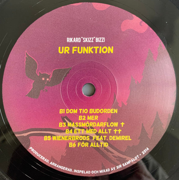 Rikard "Skizz" Bizzi ~ Ur Funktion (Vinyl) - Djungel & Jazz