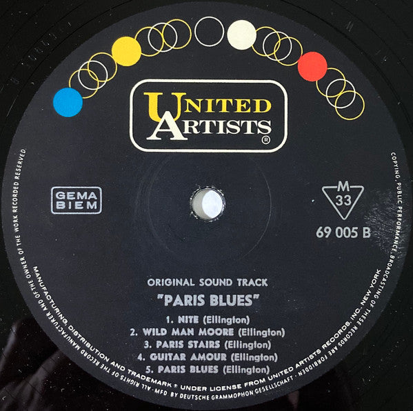 Duke Ellington ~ Paris Blues (Vinyl) - Djungel & Jazz