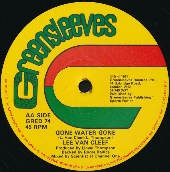 Eek-A-Mouse / Lee Van Cleef  ~ Christmas-A-Come / Gone Water Gone (Vinyl) - Djungel & Jazz